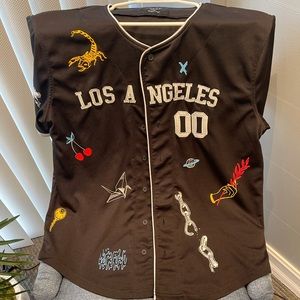Men’s Los Angeles Style Baseball Jersey